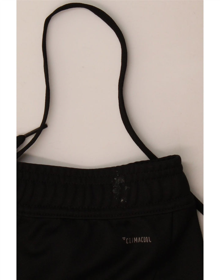 Pantaloni de trening Adidas Climacool pentru bărbați, poliester negru mic