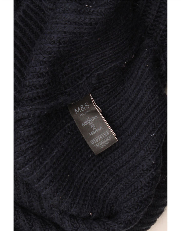 Marks & Spencer Pulover supradimensionat pentru femei UK 14 Medium Bleumarin