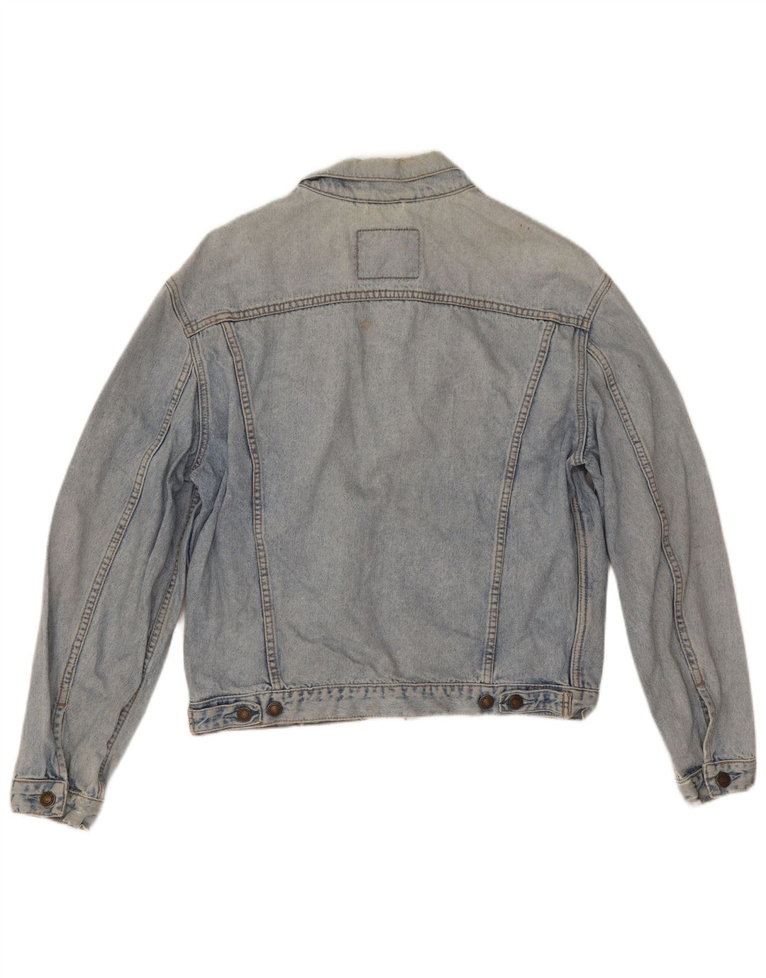 Jachetă de blugi pentru bărbați Levi's UK 38, bumbac albastru mediu