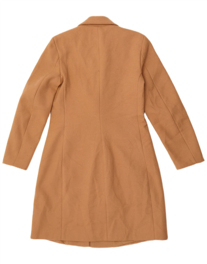 Pardesiu pentru femei Zara UK 10 Mic Bej Poliester