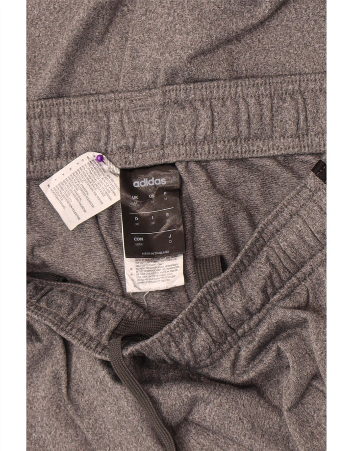 Pantaloni de trening pentru bărbați Adidas, gri mediu, poliester