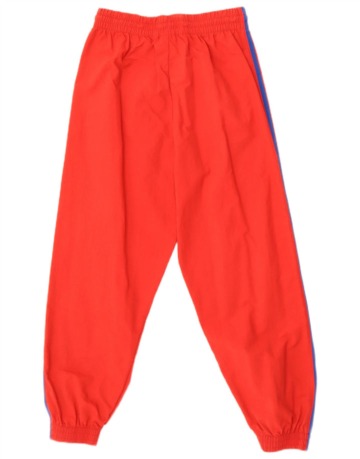 Pantaloni de trening Adidas pentru femei Joggeri UK 10 Poliester roșu mic