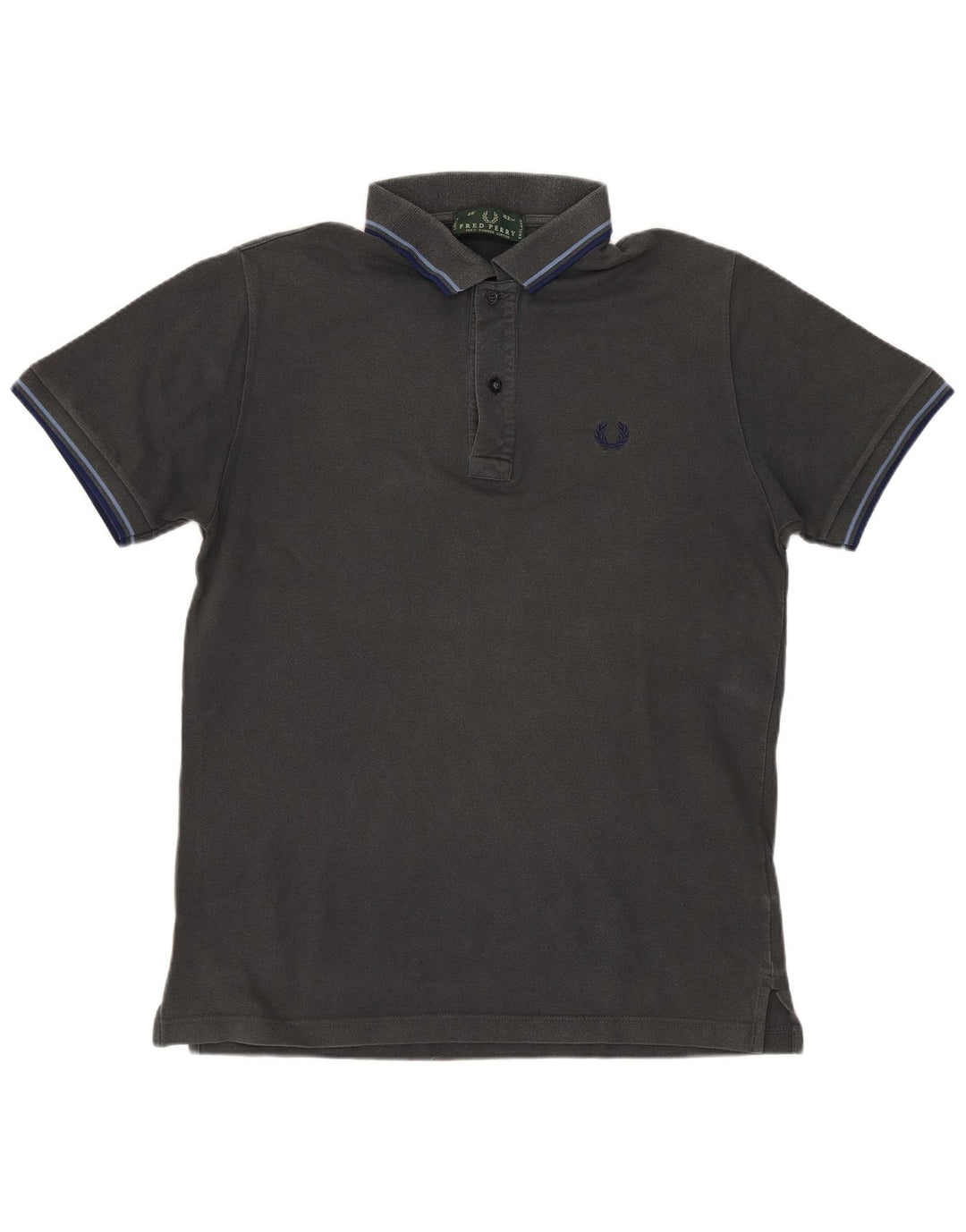 FRED PERRY Tricou polo pentru bărbați, bumbac mediu negru