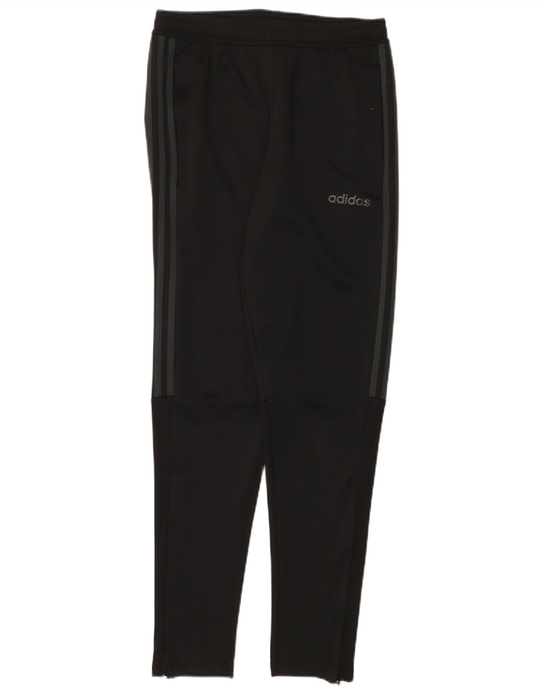 Pantaloni de trening Adidas Climalite pentru bărbați, poliester negru mic