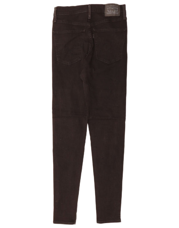 Blugi super skinny Mile High pentru femei LEVI'S W27 L29 bumbac negru