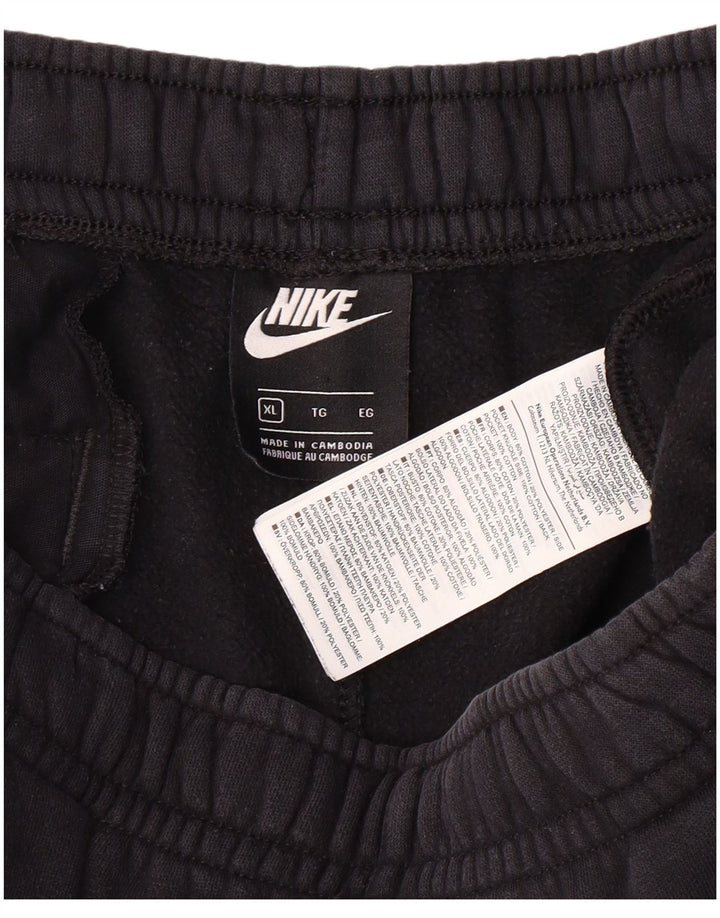 Pantaloni de trening pentru bărbați NIKE Pantaloni de jogging XL bumbac negru