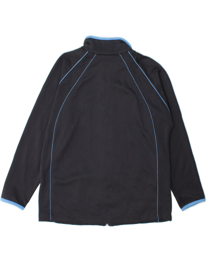 LOTTO Womens Tracksuit Top Jacket UK 16 Large Grey Polyester Vintage Lotto and Second-Hand Lotto from Messina Hembry 