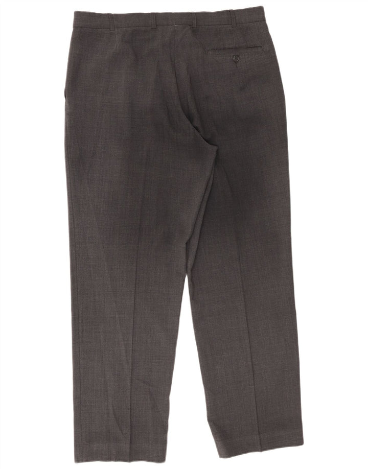 Pantaloni de costum pentru bărbați Marks & Spencer L34 L28 gri