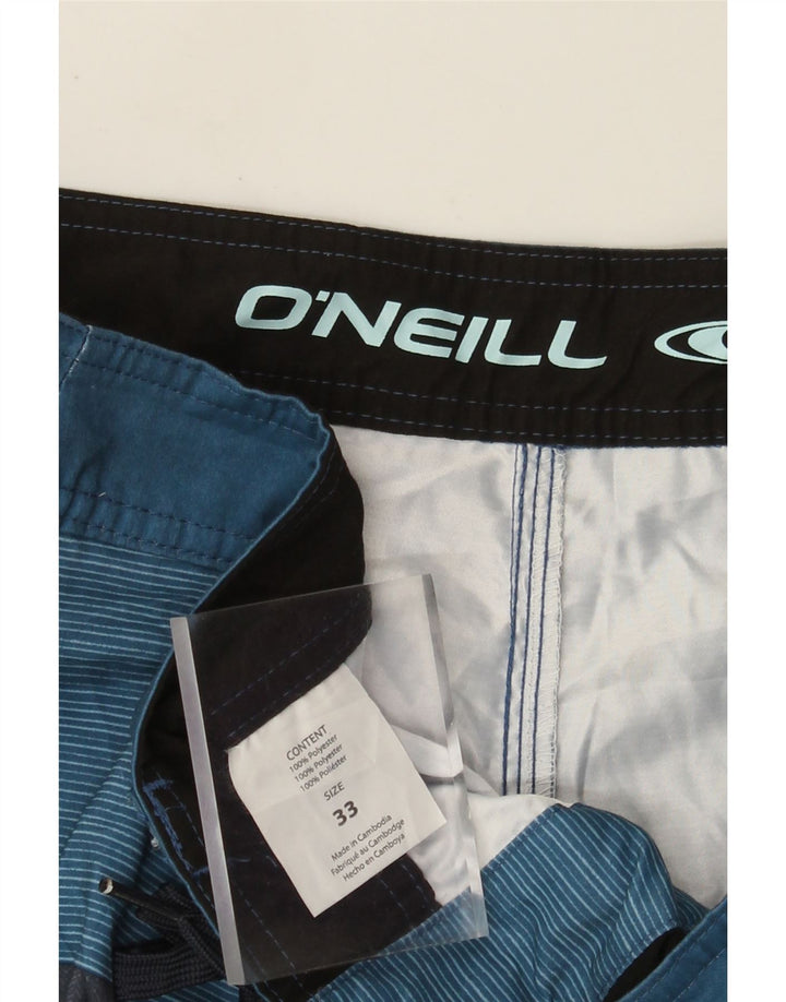 Pantaloni scurți de înot O'Neill pentru bărbați, albastru mediu, poliester color bloc
