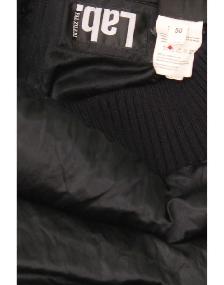 Jachetă căptușită cu glugă pentru femei Pal Zileri IT 50 XL poliester negru