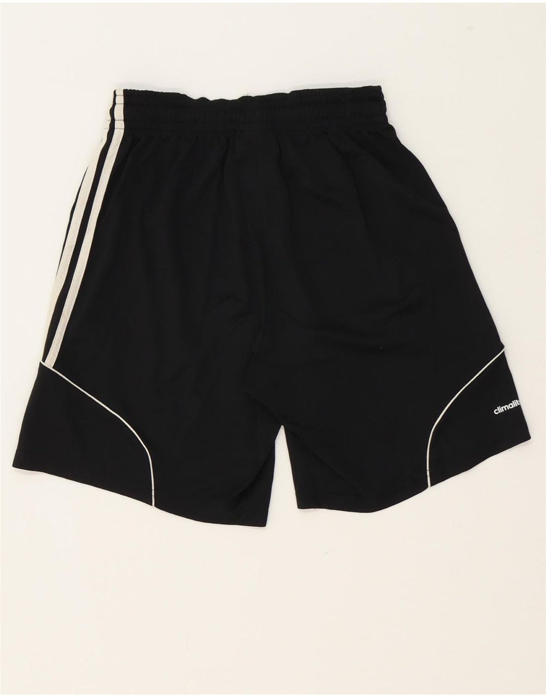 ADIDAS Boys Climalite Sport Shorts 7-8 Years Small  Black Polyester Vintage Adidas and Second-Hand Adidas from Messina Hembry 