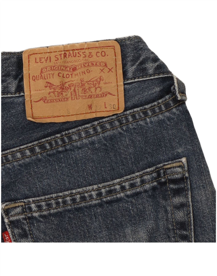 Blugi drepti pentru bărbați Levi's W32 L26 Bumbac albastru