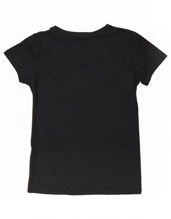 Tricou pentru femei Nike Regular Fit Top UK 14 Medium Negru Poliester