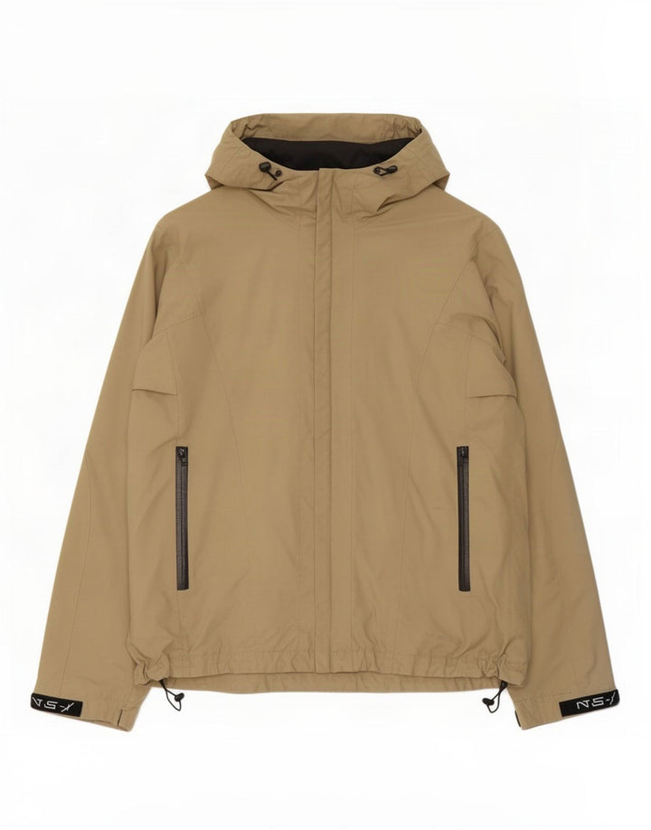 Jachetă de ploaie cu glugă North Sails pentru bărbați UK 42 XL poliamidă bej