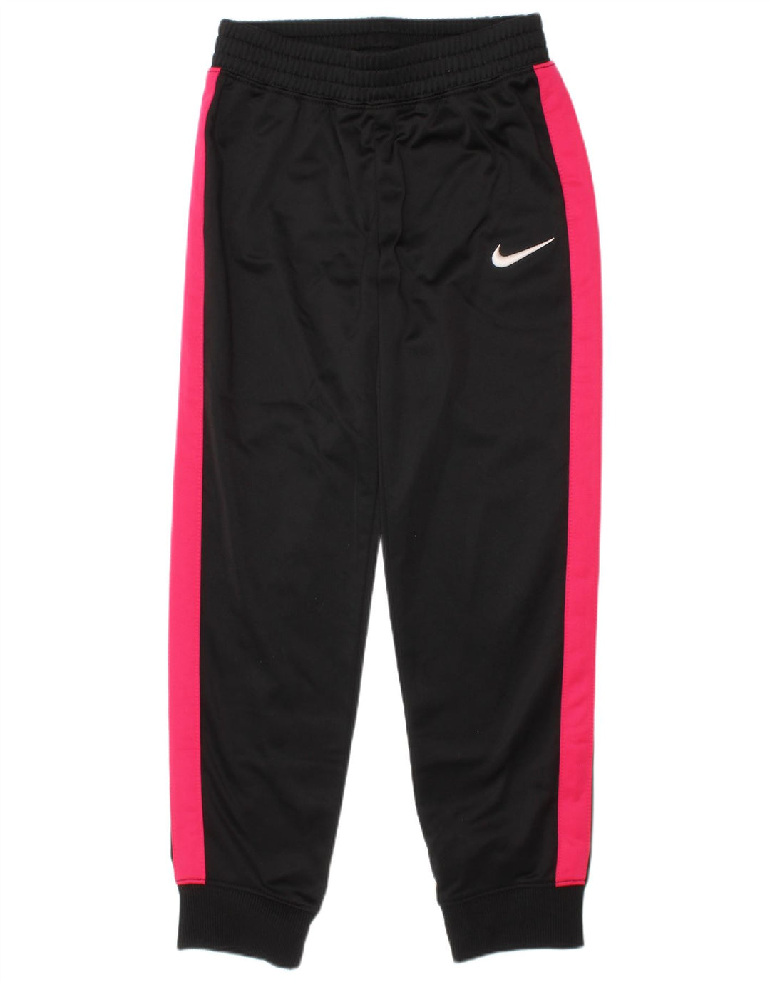 Pantaloni de trening pentru fete NIKE Pantaloni de jogging 6-7 ani, mari, negru, color block