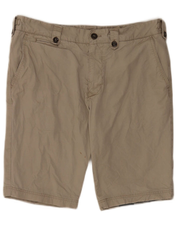 Burberry Mens Chino Shorts W30 Medium Grey Cotton