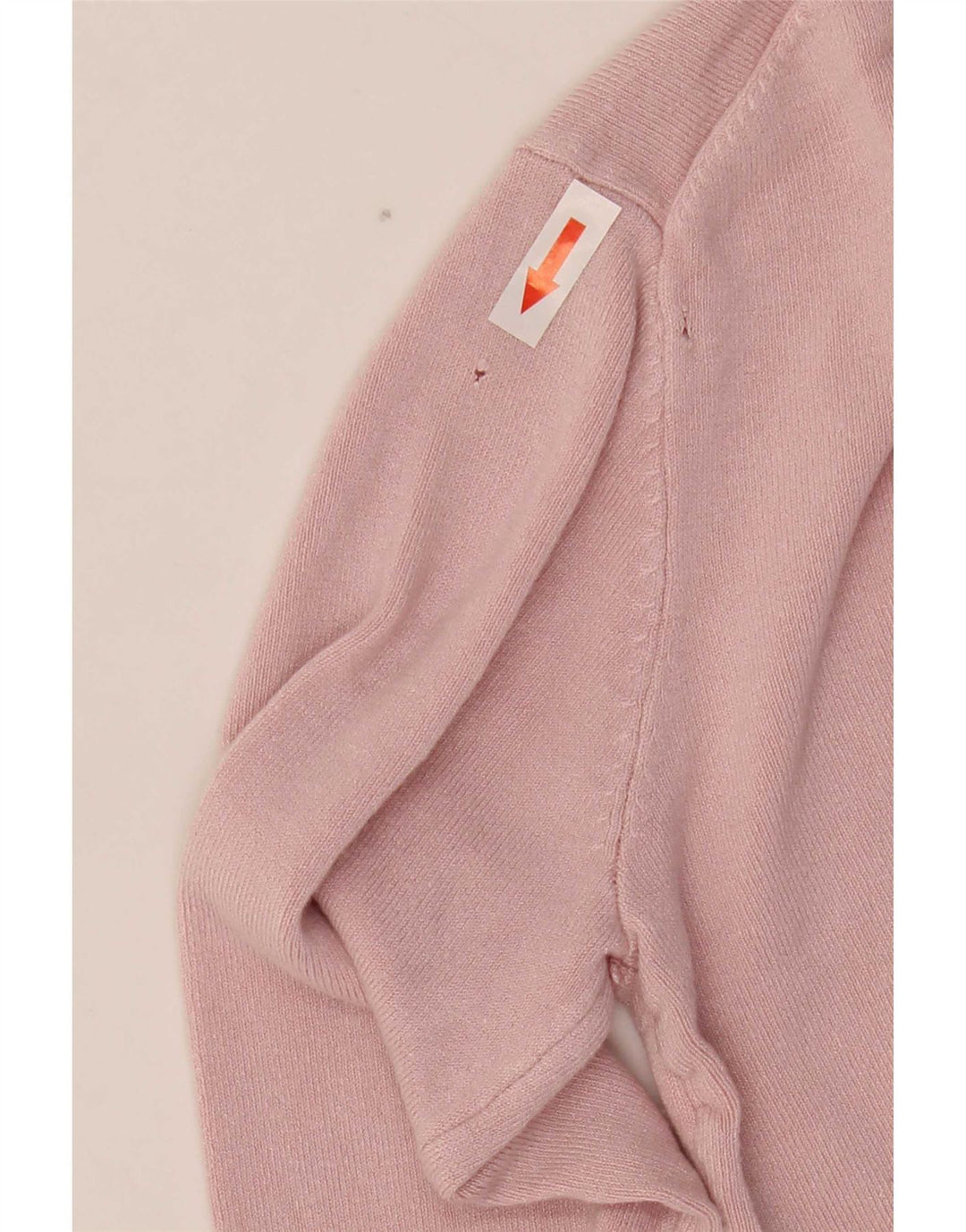 Pulover cu gât rulat Zara pentru femei UK 10 mic, roz, viscoză