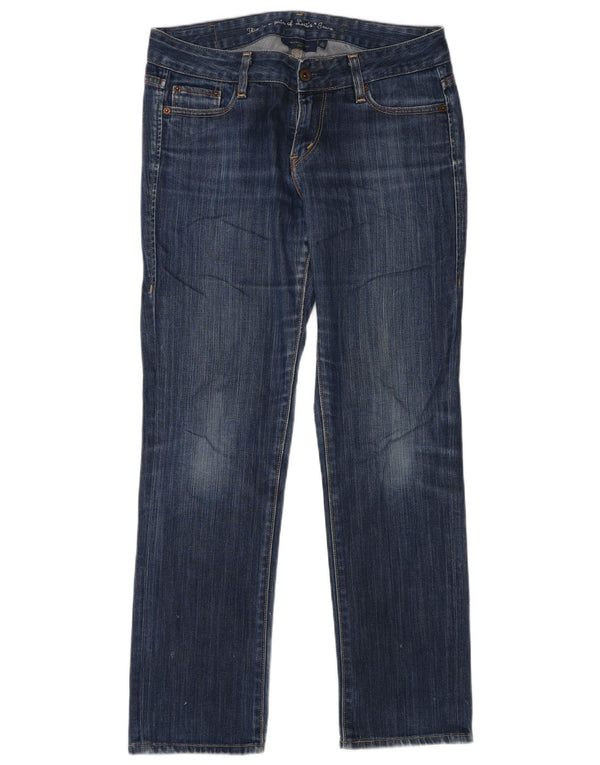 Blugi drepti Levi's pentru femei 552 cu talie medie US 6 Medium W28 L30 Bumbac albastru