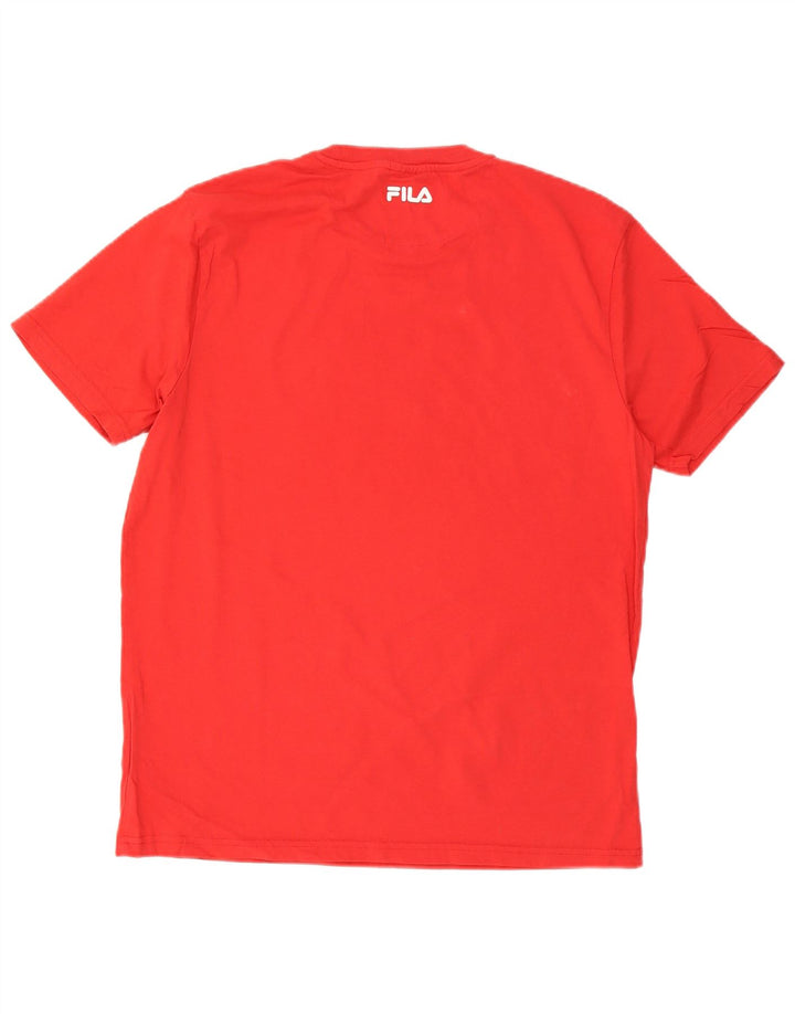 Tricou grafic pentru bărbați Fila Top XL Roșu