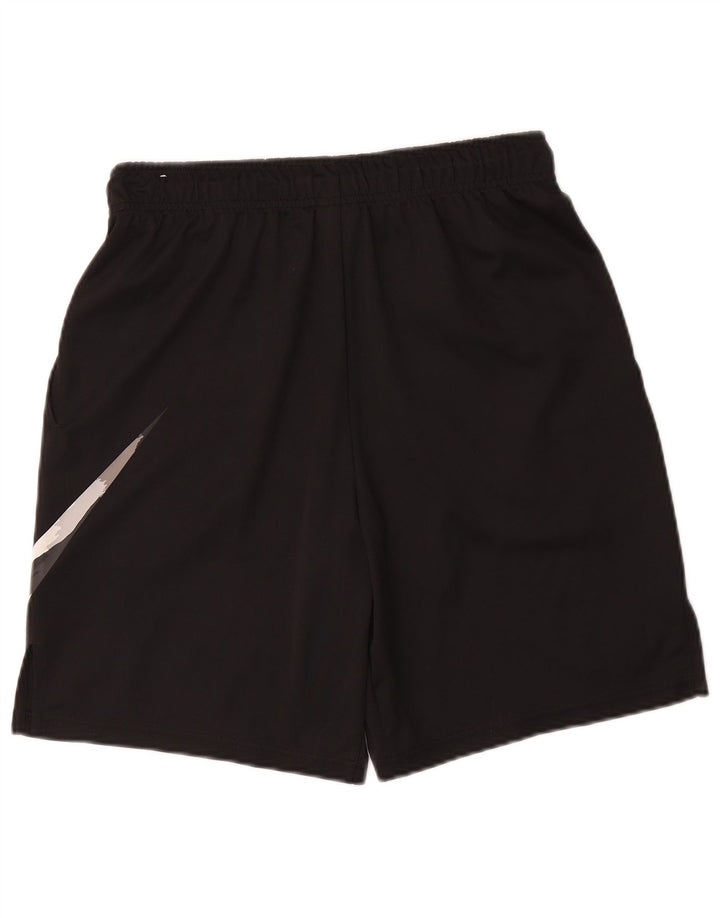 Pantaloni scurți sport Nike Dri Fit Graphic pentru bărbați, mici, negru