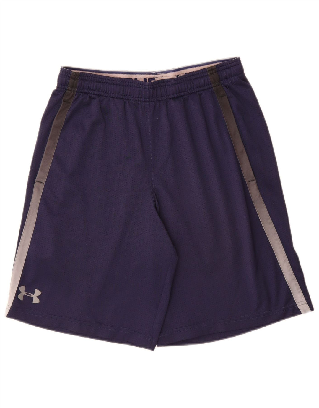 Pantaloni scurți sport Under Armour pentru bărbați Heat Gear, poliester mediu albastru bleumarin