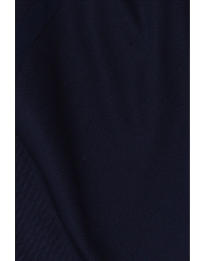Pantaloni de trening Adidas băieți 11-12 ani poliester bleumarin