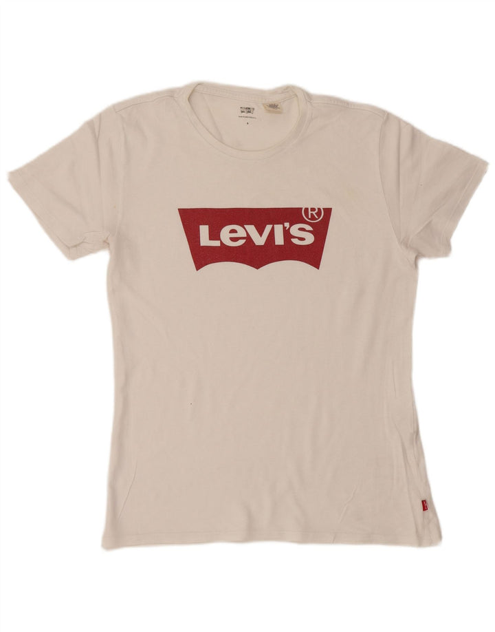 Tricou grafic pentru bărbați Levi's Top mic alb