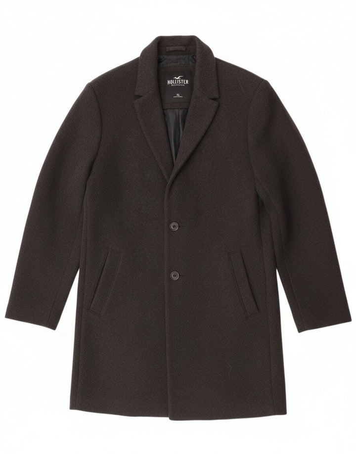 Palton Hollister pentru bărbați UK 42 XL poliester gri