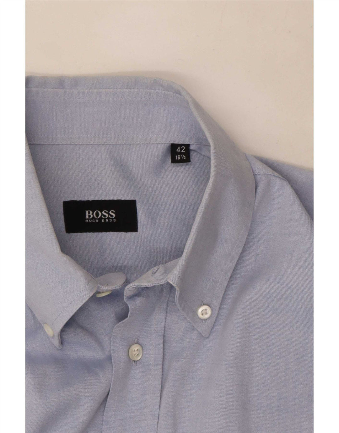 Cămașă pentru bărbați Hugo Boss Mărimea 42 16 1/2 Mare Albastru