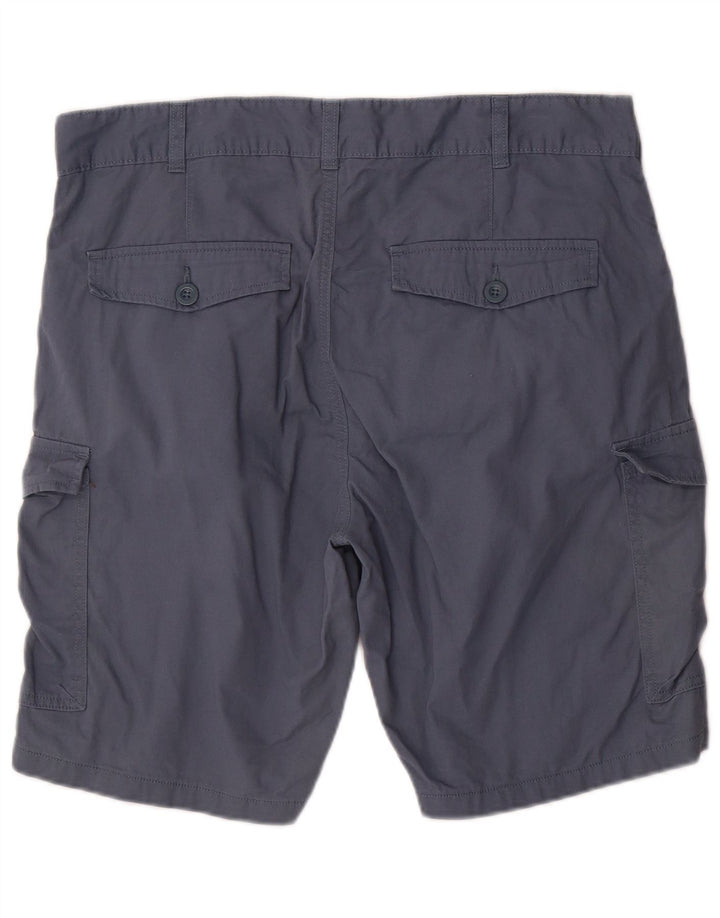 Pantaloni scurți cargo pentru bărbați Mountain Warehouse W36, mare, albastru, bumbac