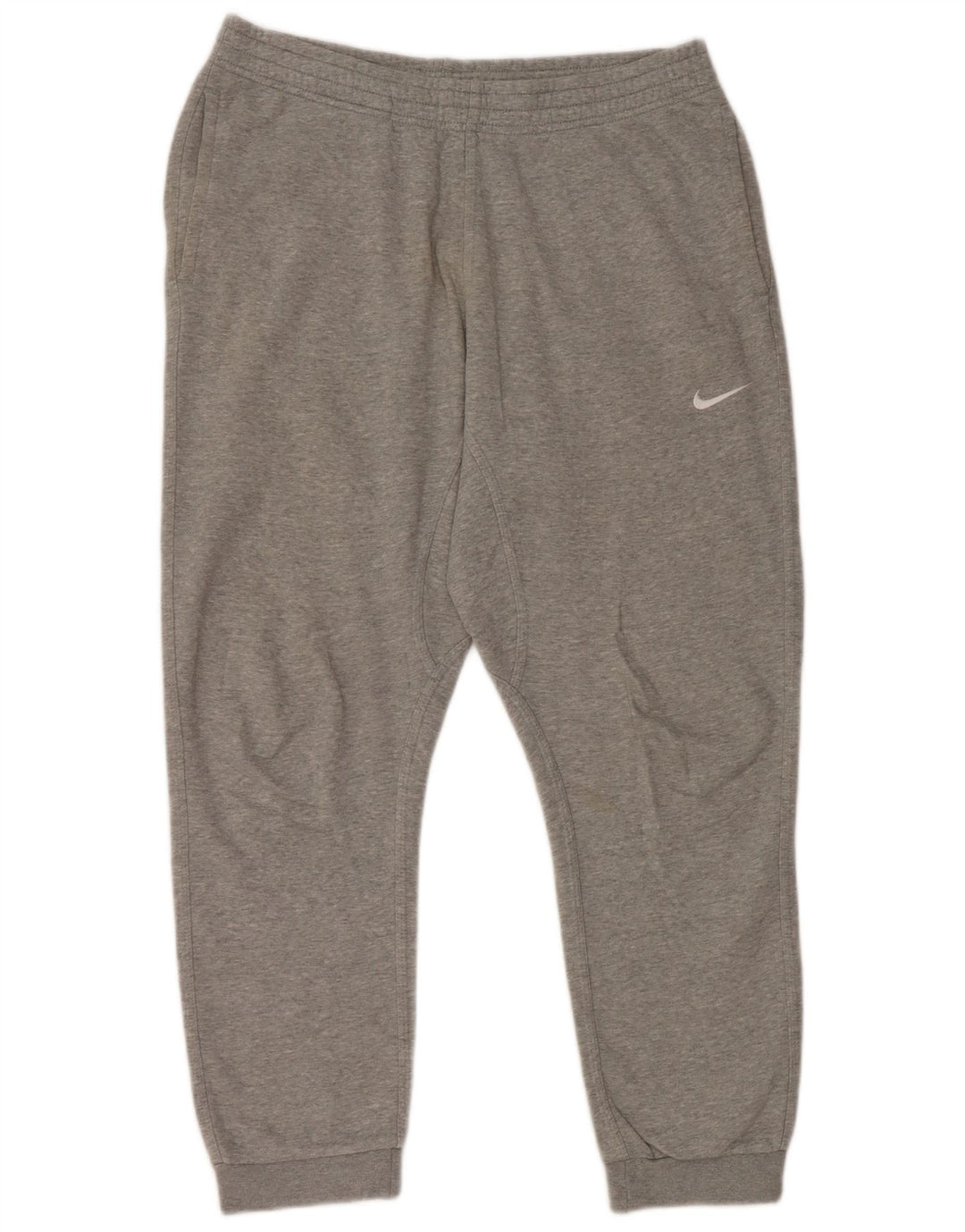 Pantaloni de trening Nike pentru bărbați Pantaloni de jogging mari, gri, bumbac cu pete