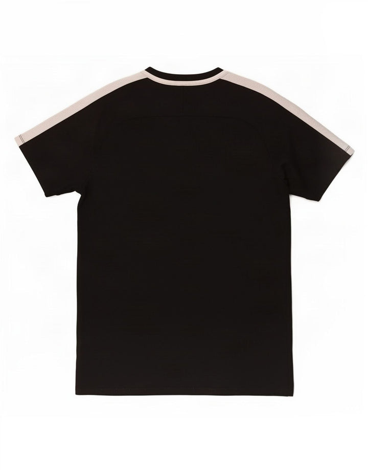 Tricou Nike Dri Fit pentru bărbați Top Mediu Negru Poliester Bloc de culoare