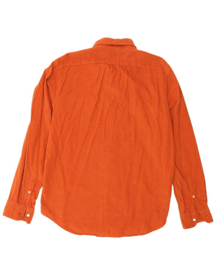 Cămașă clasică pentru bărbați J. Crew, bumbac portocaliu mediu