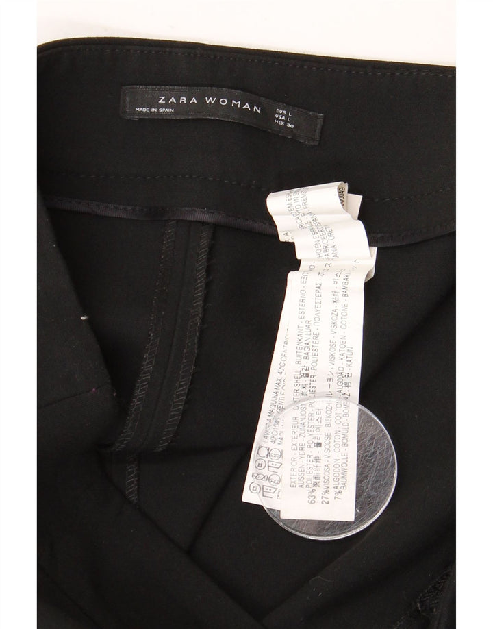 Fusta creion pentru femei ZARA L32, poliester negru