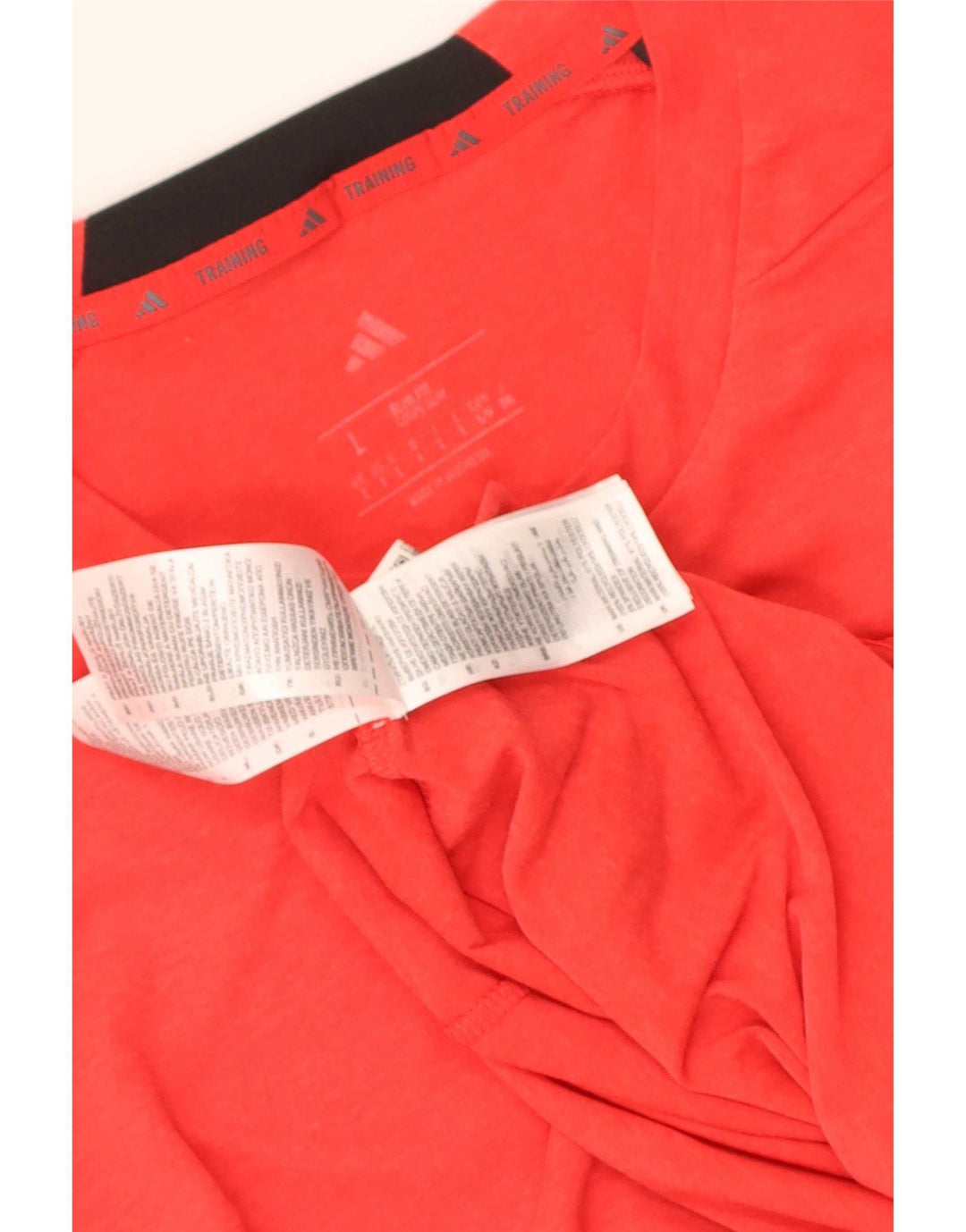 Tricou pentru bărbați Adidas Slim Fit Top mare poliester roșu