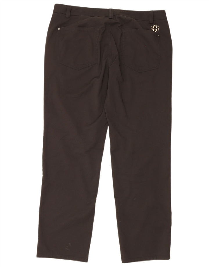 Pantaloni casual drepti pentru bărbați Puma W36 L32 poliester negru