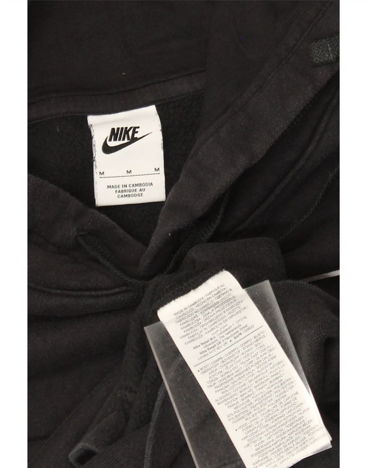 Pulover Nike Grafic pentru bărbați, bumbac mediu negru