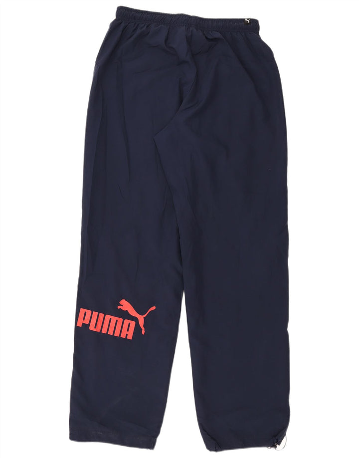 Pantaloni de trening Puma pentru bărbați cu grafică, mediu bleumarin
