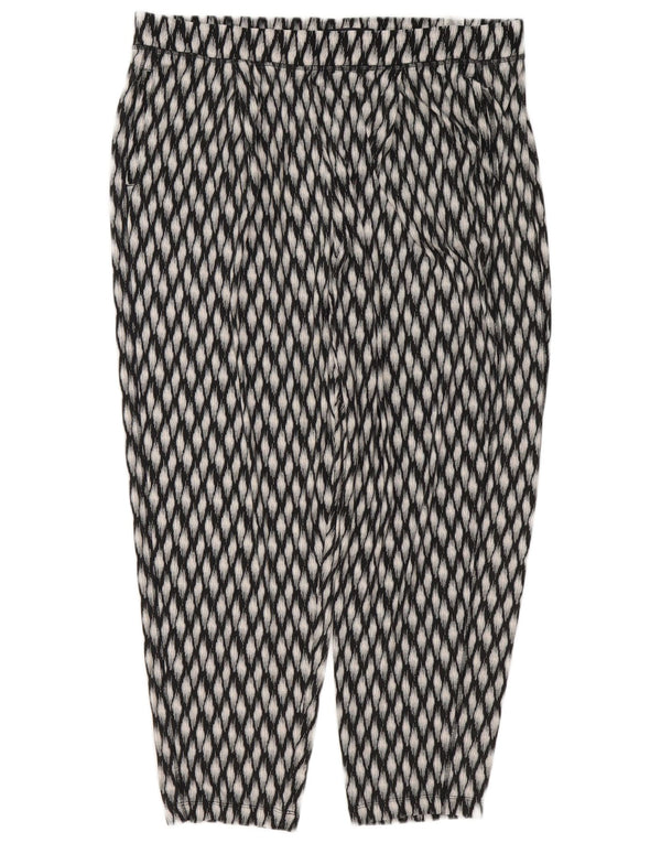 Marks & Spencer Pantaloni casual pentru femei cu talie înaltă UK 20 2XL W40 L27 Negru