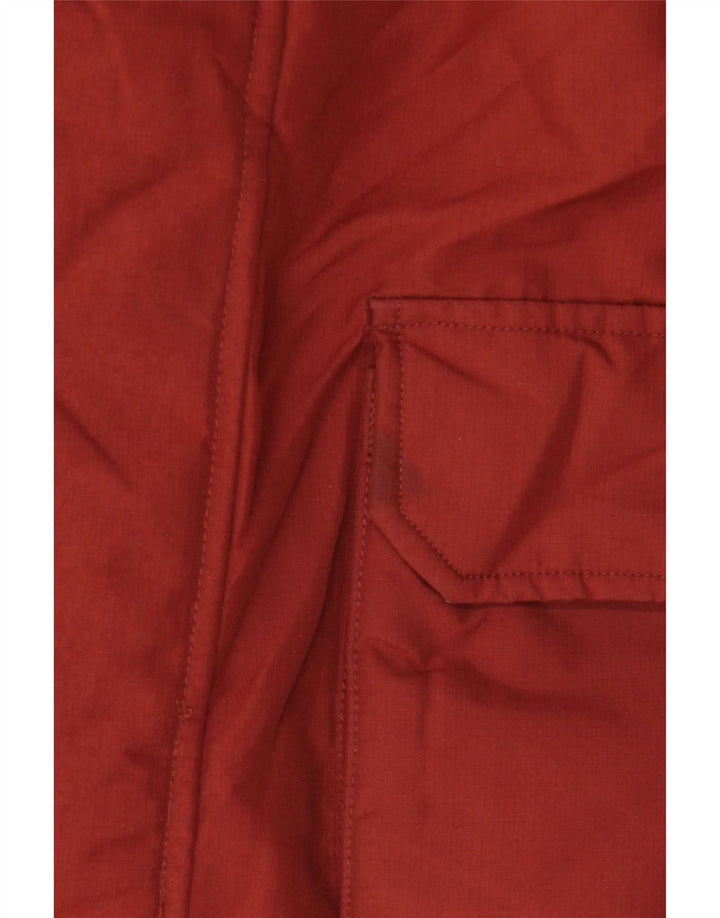 Jachetă parka căptușită cu glugă pentru bărbați Marks & Spencer Marea Britanie 40 Burgundy iarnă