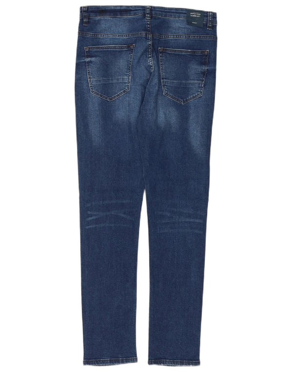 Blugi Slim Băieți Zara 13-14 Ani L28 L29 Bumbac Albastru