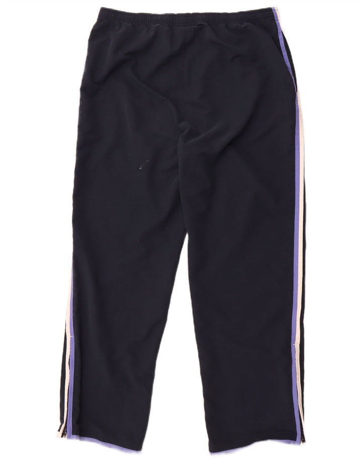 Pantaloni de trening Reebok pentru femei UK 14, mari, bleumarin, poliester