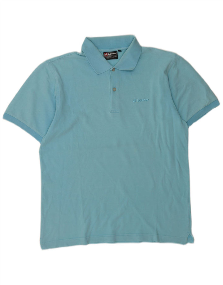 Tricou polo pentru bărbați Lotto XL Albastru