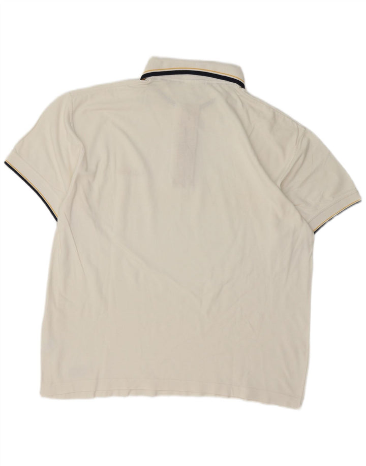 Tricou polo pentru bărbați Ellesse, mare, alb, din bumbac