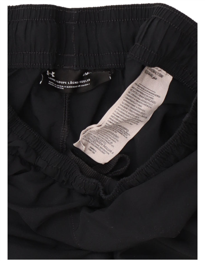 Pantaloni scurți sport grafic Under Armour pentru bărbați, negru, poliester color bloc