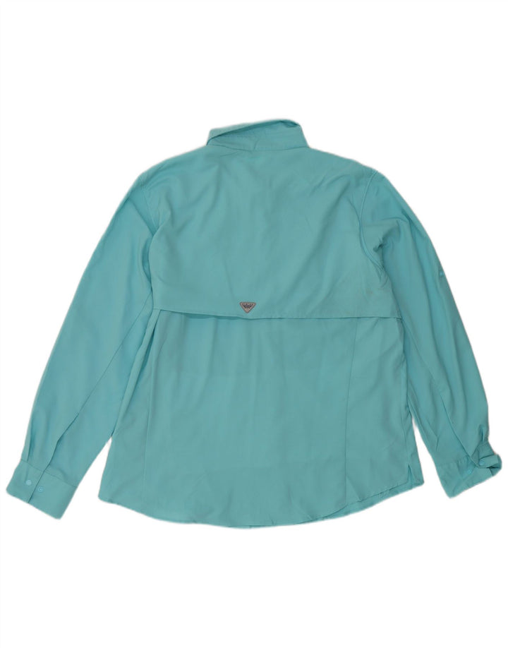 Cămașă Columbia pentru femei UK 18 XL Turcoaz Poliester