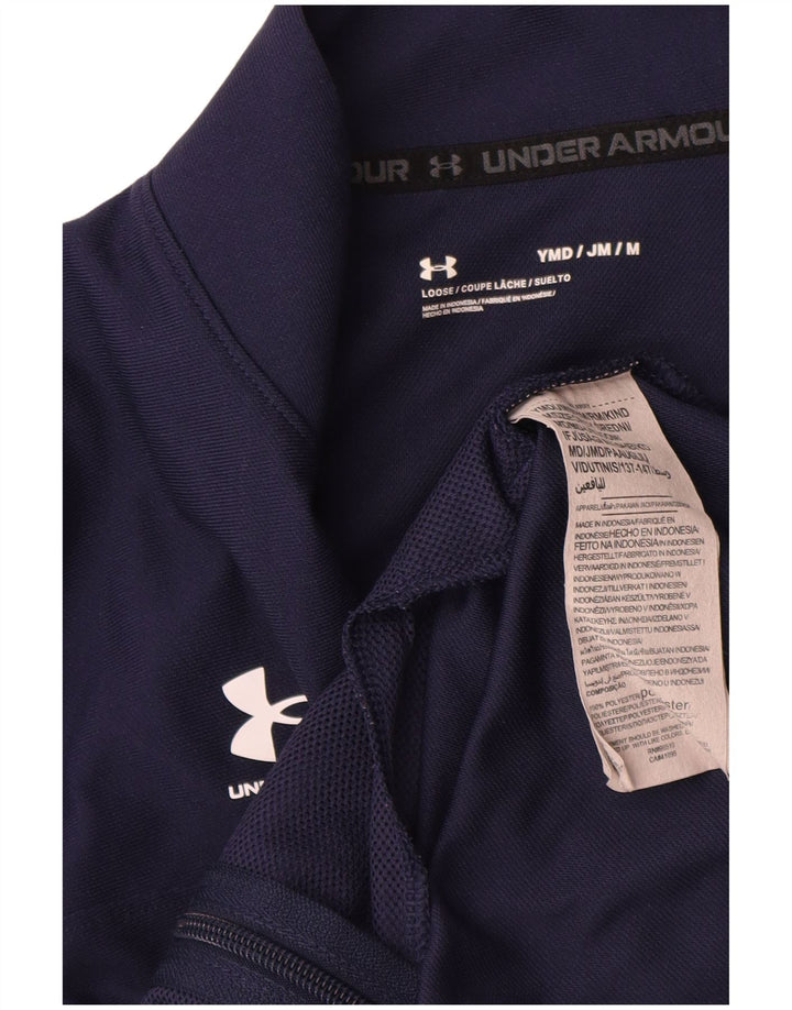 Jachetă de trening Under Armour pentru băieți 9-10 ani, medie, bleumarin
