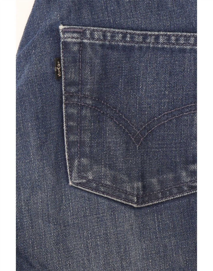 Blugi Capri pentru femei Levi's W25 L20 Bumbac albastru