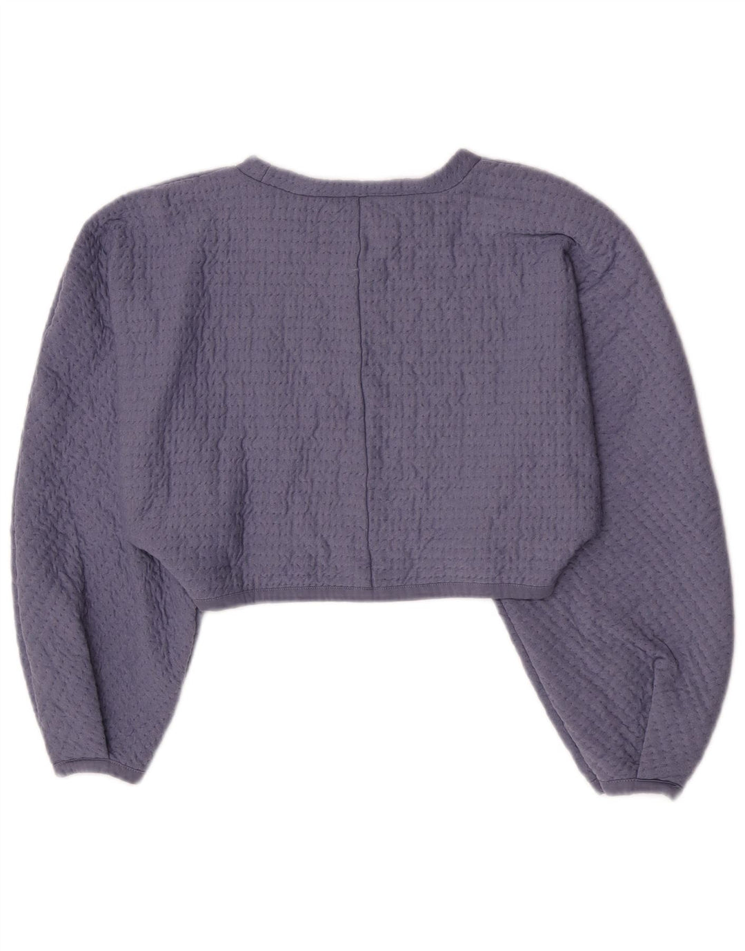 Bluză Crop Top pentru femei Zara UK 14 Mov mare