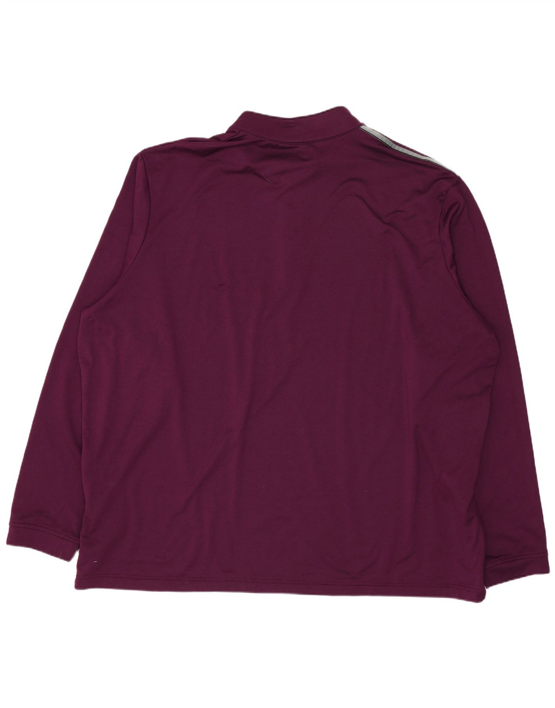 Trening pentru bărbați Adidas, cu fermoar și gât, cu pulover, 2XL, poliester violet